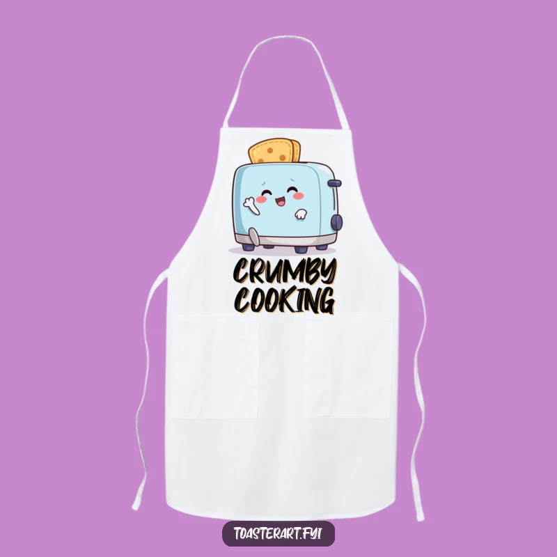 Funny Crumb Escape Apron: Cook with Breakfast Antics