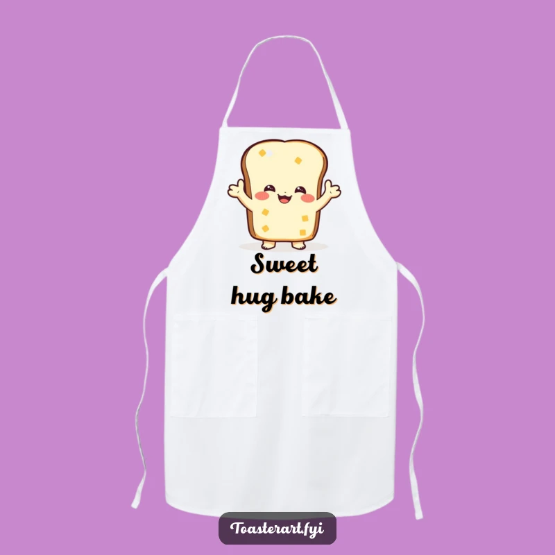 Funny Toast Hug Apron: Chef Embrace, Kitchen Funny Gift