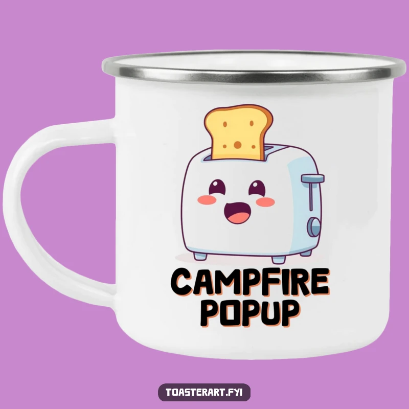 Adventure Ready Funny Toaster Toast Camping Mug