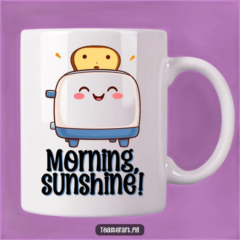 Funny Toaster Pop-Up Toast Mug: The Perfect Hilarious Gift for Breakfast Lovers!