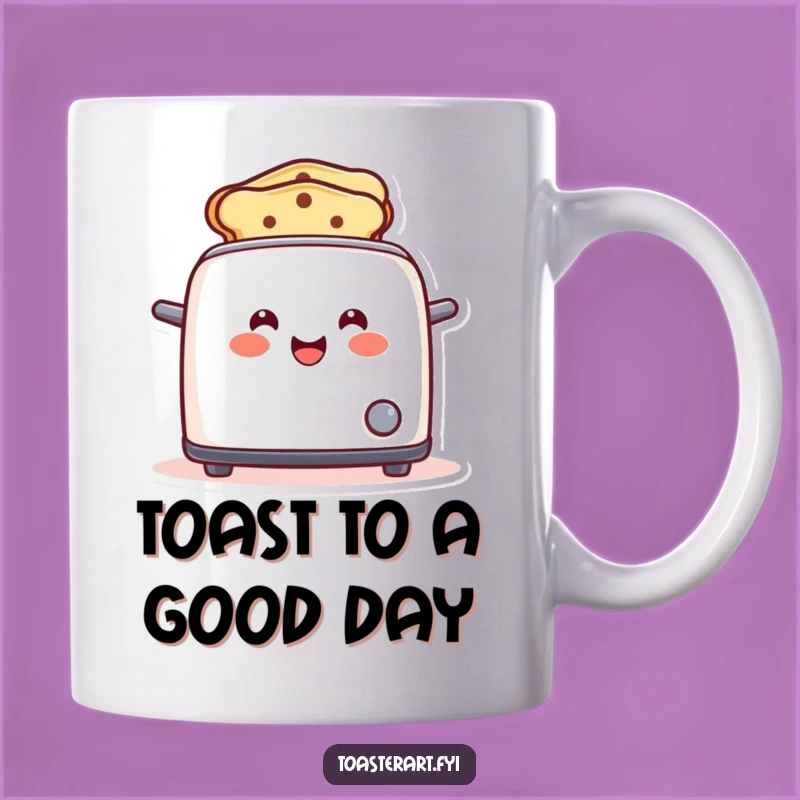 Funny Toaster Smile Mug: Brighten Your Morning with this Funny Gift