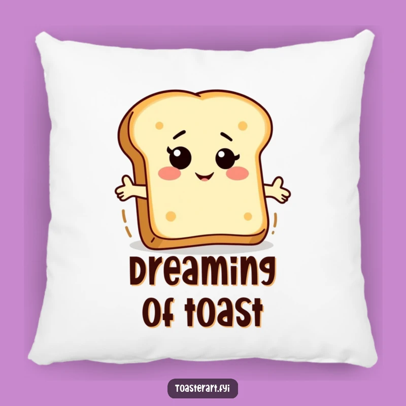 Funny Bread Slice Pillow: Cozy Comfort and Breakfast Fun, Perfect Funny Gift