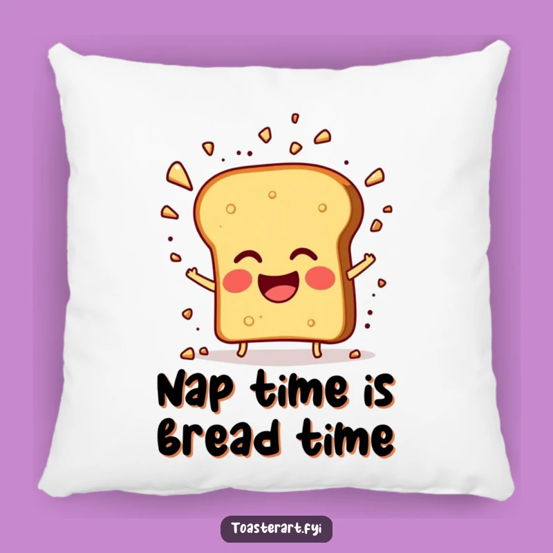 Funny Giggling Toast Pillow - Add Comfort and Humor to Your Space Gift