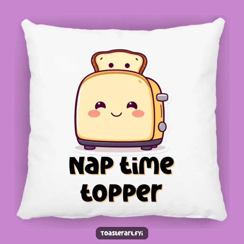 Funny Toast Hat Toaster Pillow: Comfy Accent with Hilarious Breakfast Style