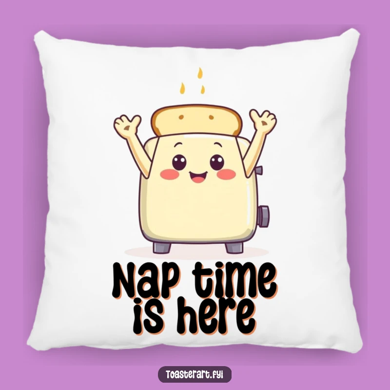 Funny Toaster Wave Pillow: Cozy Comfort & Hilarious Accent for Your Living Space