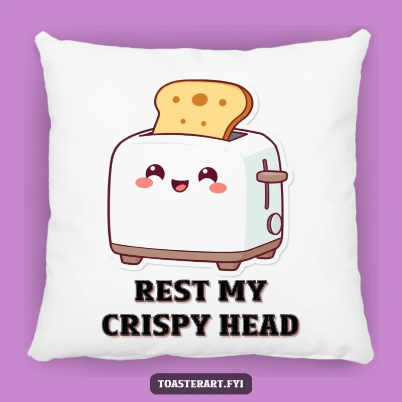 Funny Toaster Pop-Up Pillow: Comforting and Hilarious Accent for Cozy Spaces