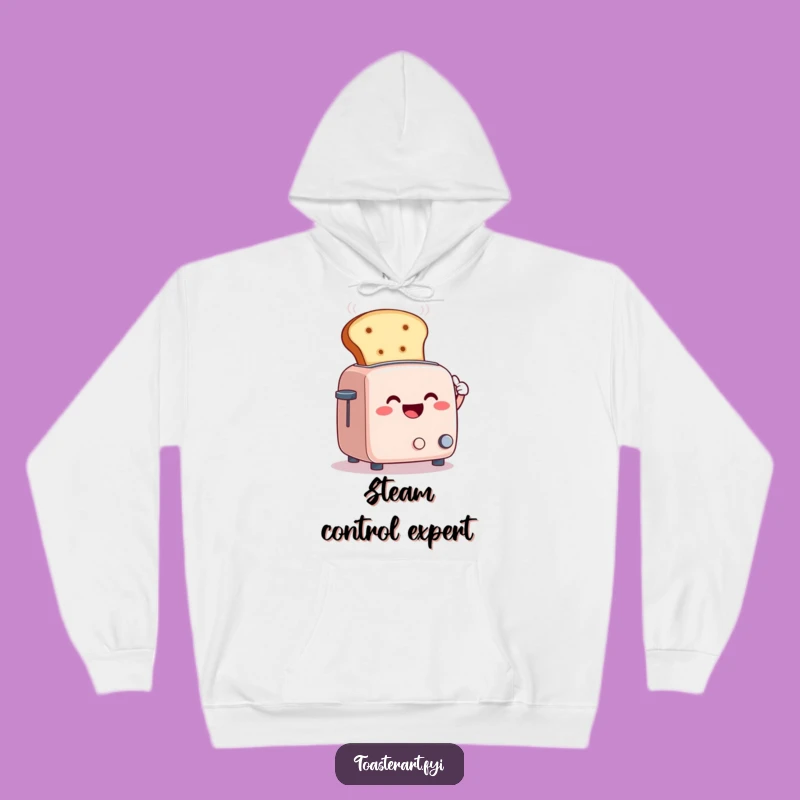 Funny Steam Fan Hoodie: Cozy & Comedic Toaster Relief Apparel