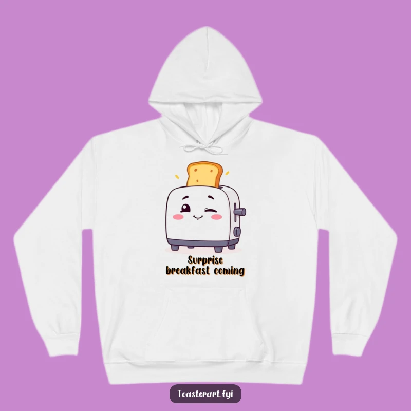 Funny Winking Toaster Hoodie: Cozy Comfort & Hilarious Mischief for Cooler Days