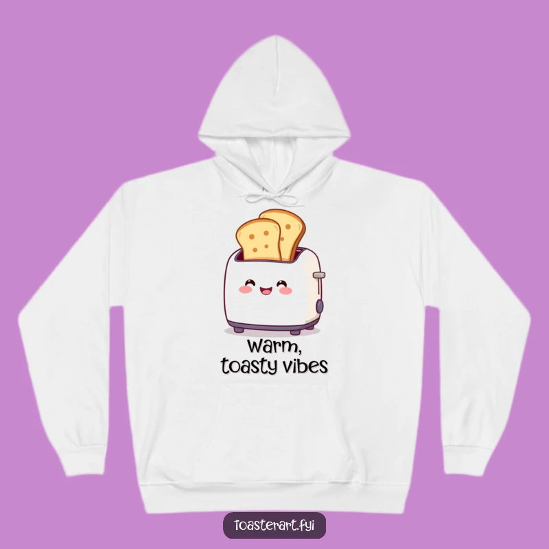 Funny Toaster Pop-Up Hoodie - Cozy Comfort & Morning Smiles!