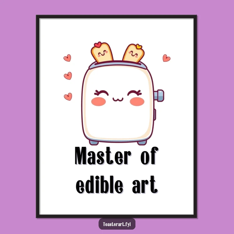 Free Printable Wall Art: Pattern Toaster Art - Funny Downloadable Decor