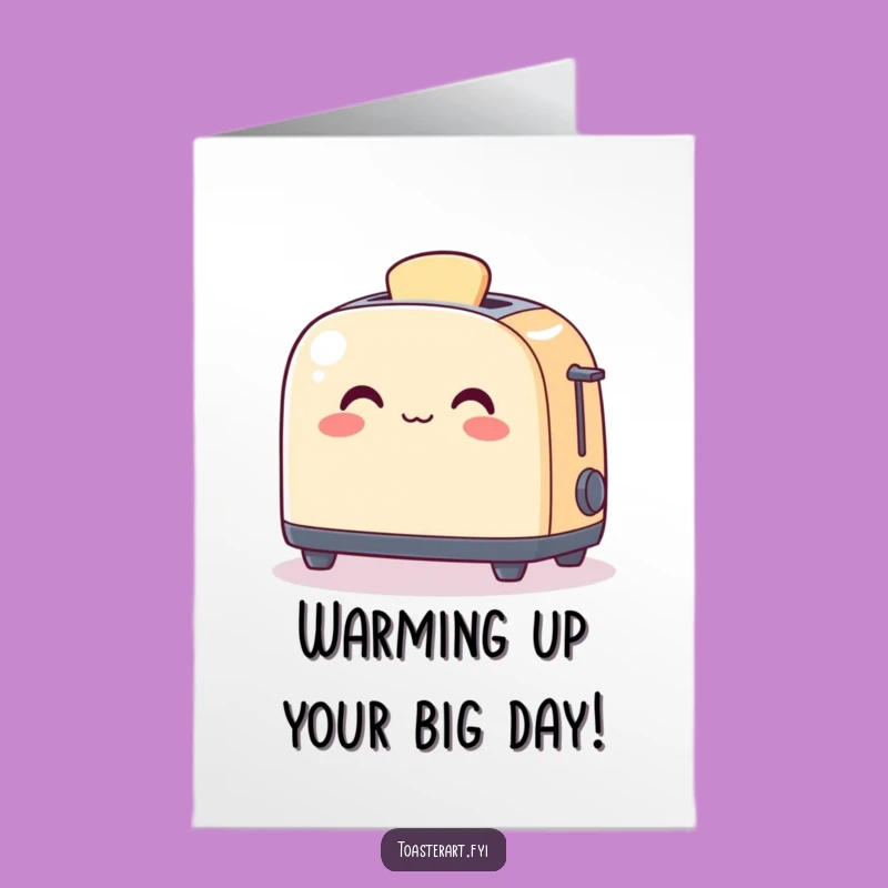Free Printable Birthday Card: Art-Loving Toaster, Hilarious Downloadable Gift for Creative Souls!