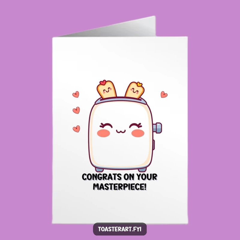 Free Printable Congratulations Card: Pattern Toaster - Artistic DIY Downloadable Gift