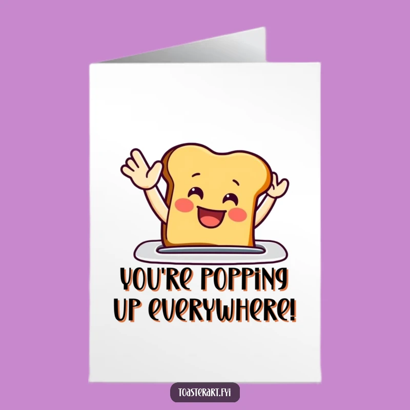 Free Printable Congrats Card: Waving Toast Cheers Success - DIY Download