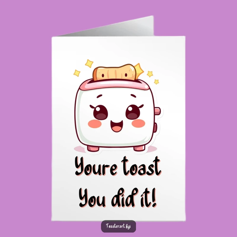 Free Printable Congratulations Card: Radiant Toaster - Easy DIY Downloadable Gift