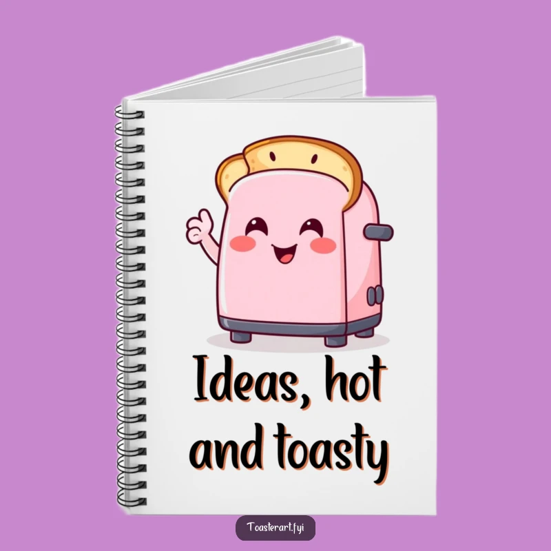 Funny Toaster Notebook: Toast Art Journal for Notes Funny Gift