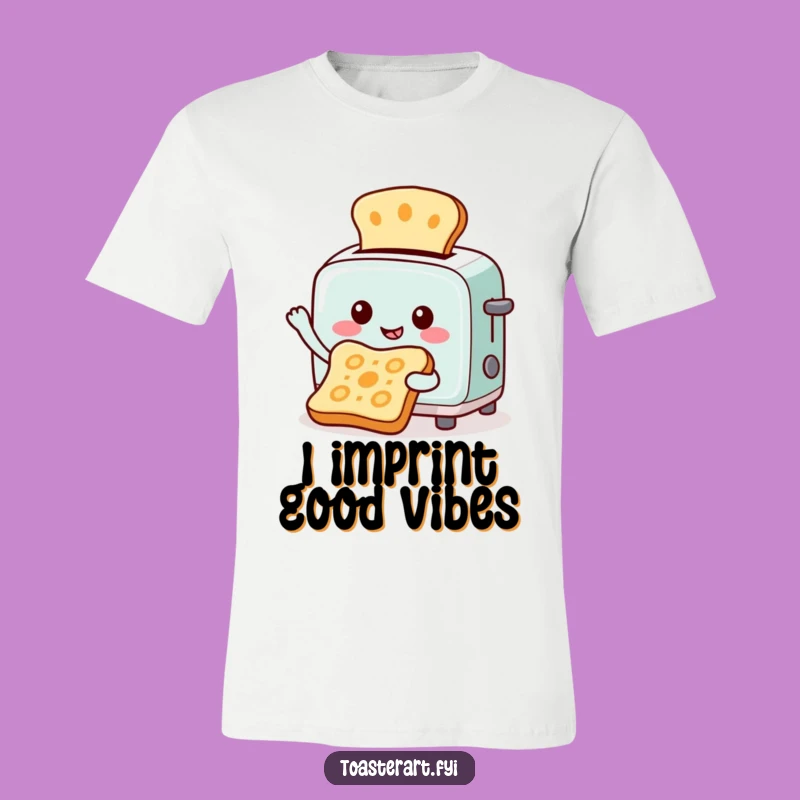 Funny Toaster Artist T-Shirt: Breakfast Art Designer Tee Funny Gift